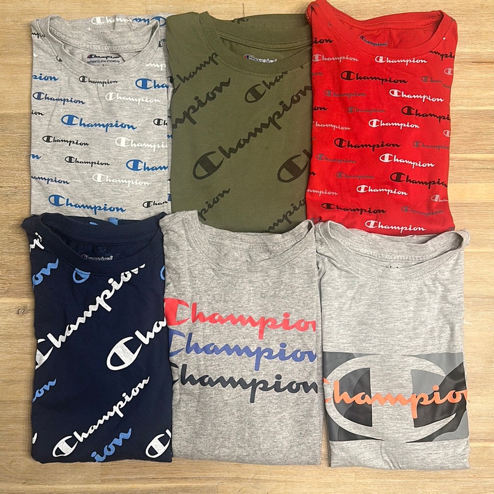 Champion Tee Shirt Bundle
